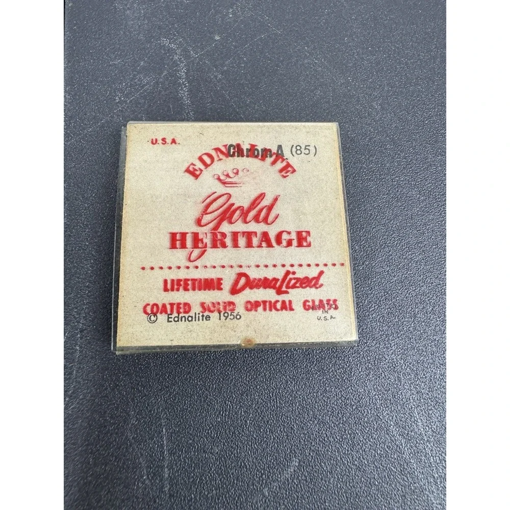 Kodak Night Filter no. 6 and Edna light Daylight Filter type a